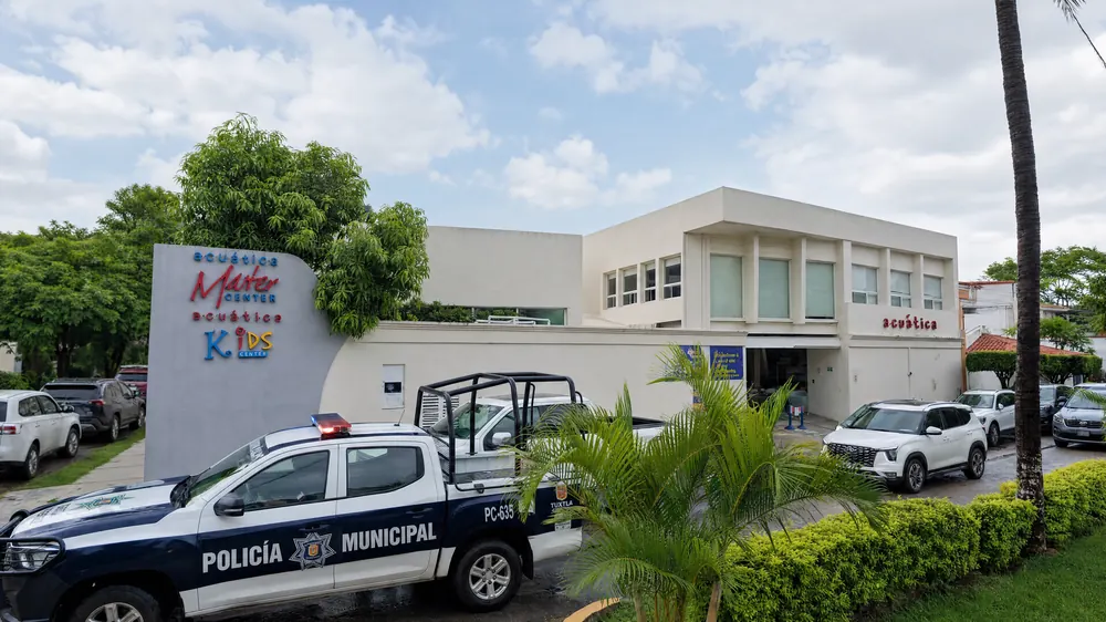 Fachada de Acuática Kids Center y Master Center en Blvd. Los Laureles, Tuxtla Gutiérrez